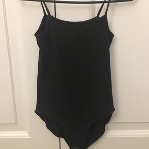 Classic black bodysuit